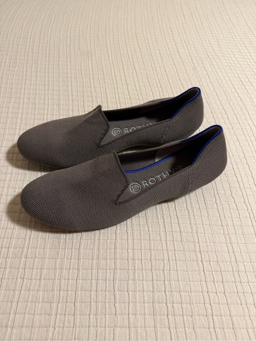 Rothy's Women's Charcoal Gray Slip-On Loafers Flats